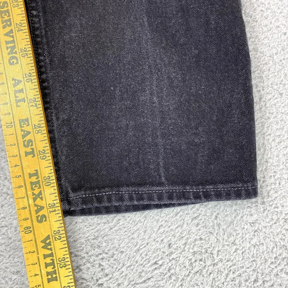 Vintage Levis 550 Jeans Mens 36X32 (33X31) Black USA Made Y2K Loose Straight Leg